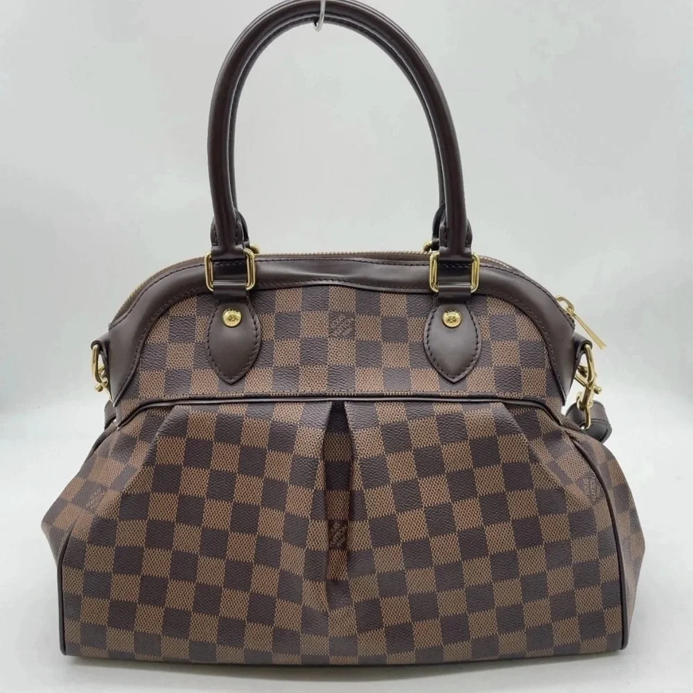 Auth Louis Vuitton Damier Ebene Trevi
PM 2Way Bag - Picture 13 of 13